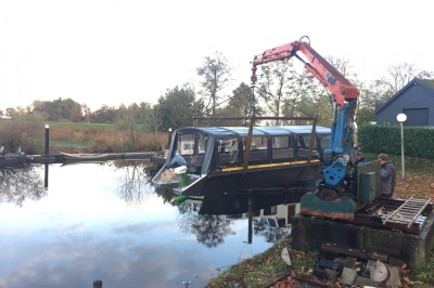 Krachtige Combi E-Thruster voor rondvaartboot